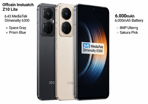 گوشی iQOO Z10 Lite با تراشه دایمنسیتی ۶۳۰۰ و باتری ۶۰۰۰ میلیآمپر ساعتی رسماً معرفی شد گوشی iQOO Z10 Lite با تراشه دایمنسیتی ۶۳۰۰ و باتری ۶۰۰۰ میلیآمپر ساعتی رسماً معرفی شد