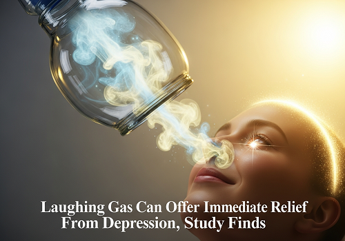 تحقیق جدید نشان می‌دهد: گاز خنده می‌تواند به سرعت علائم افسردگی را تسکین دهد